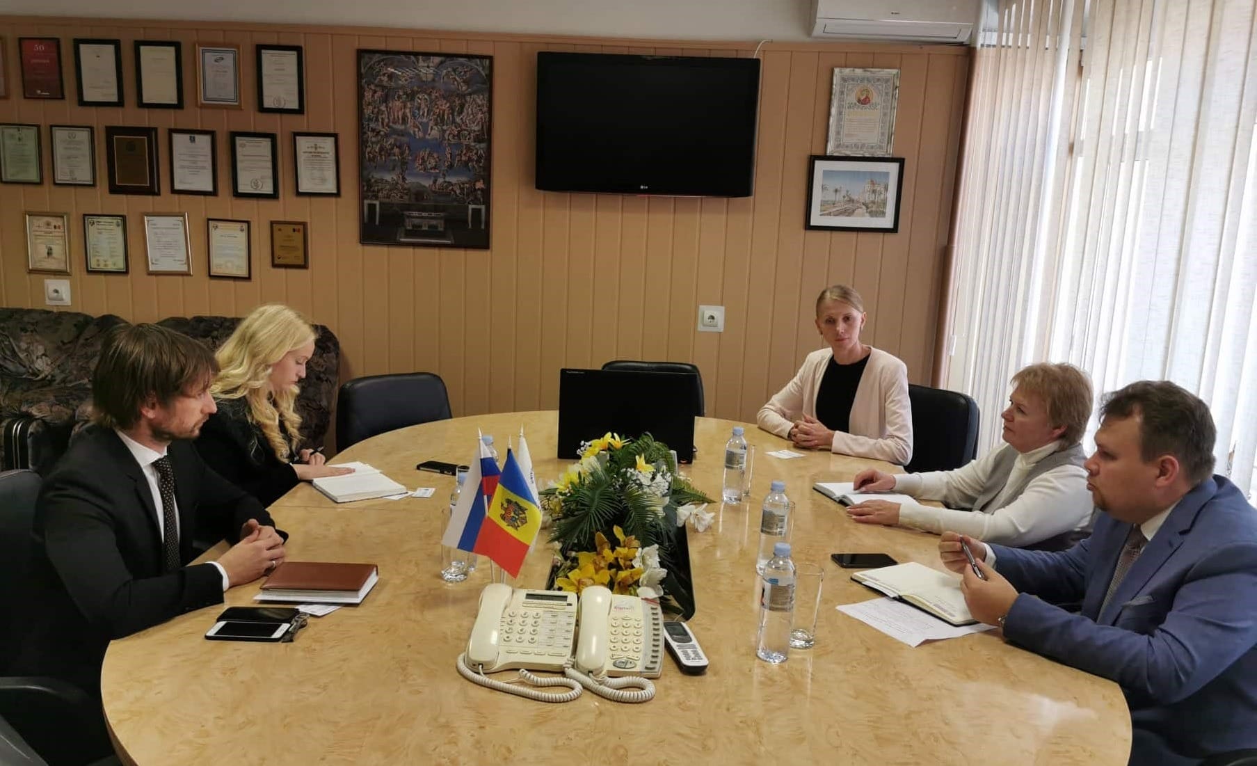 Crearea condițiilor de aprofundare și consolidarea relațiilor dintre ULIM și Ambasada Federației Ruse în RM