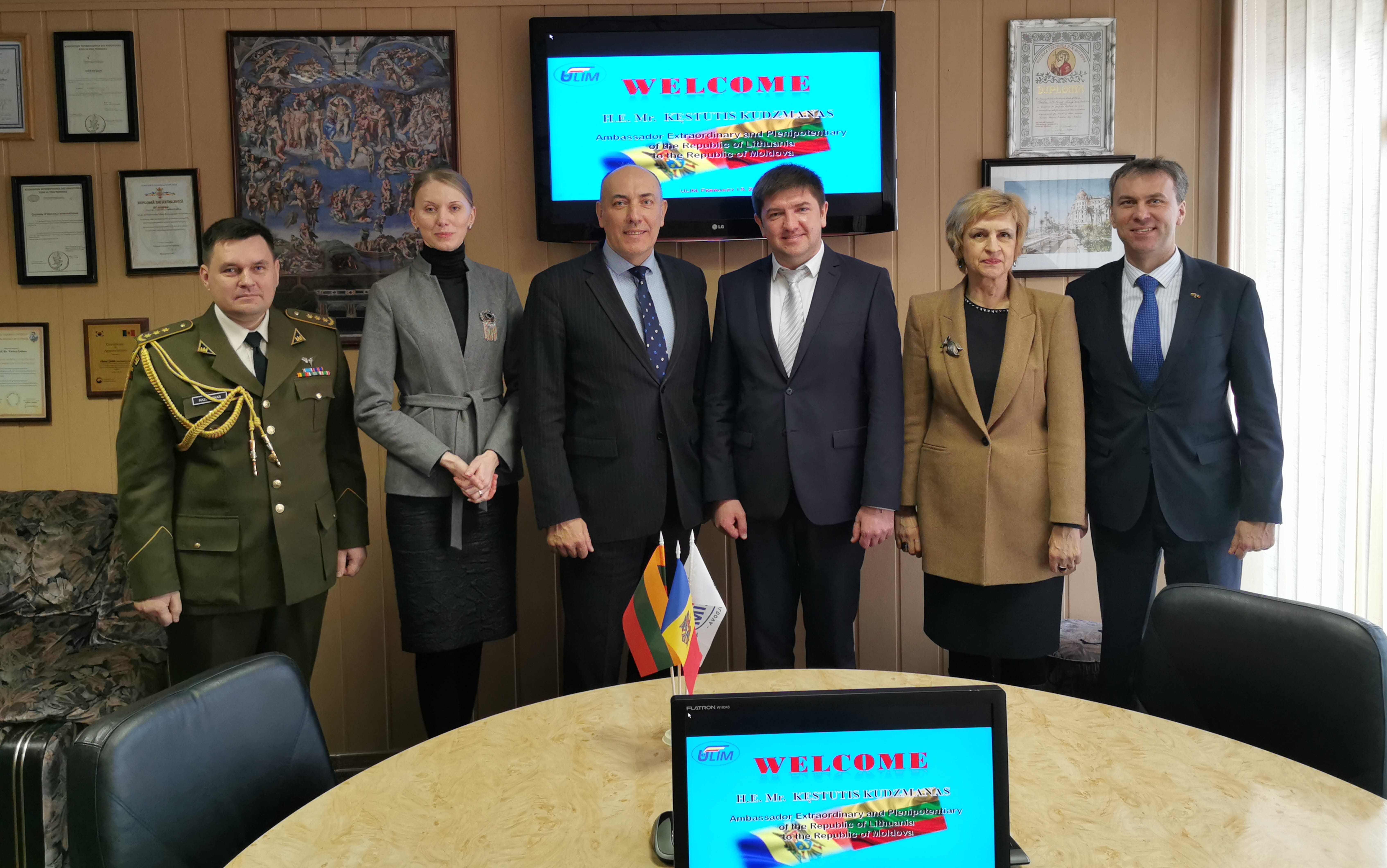 Vizita Ambasadorului Republicii Lituania la ULIM