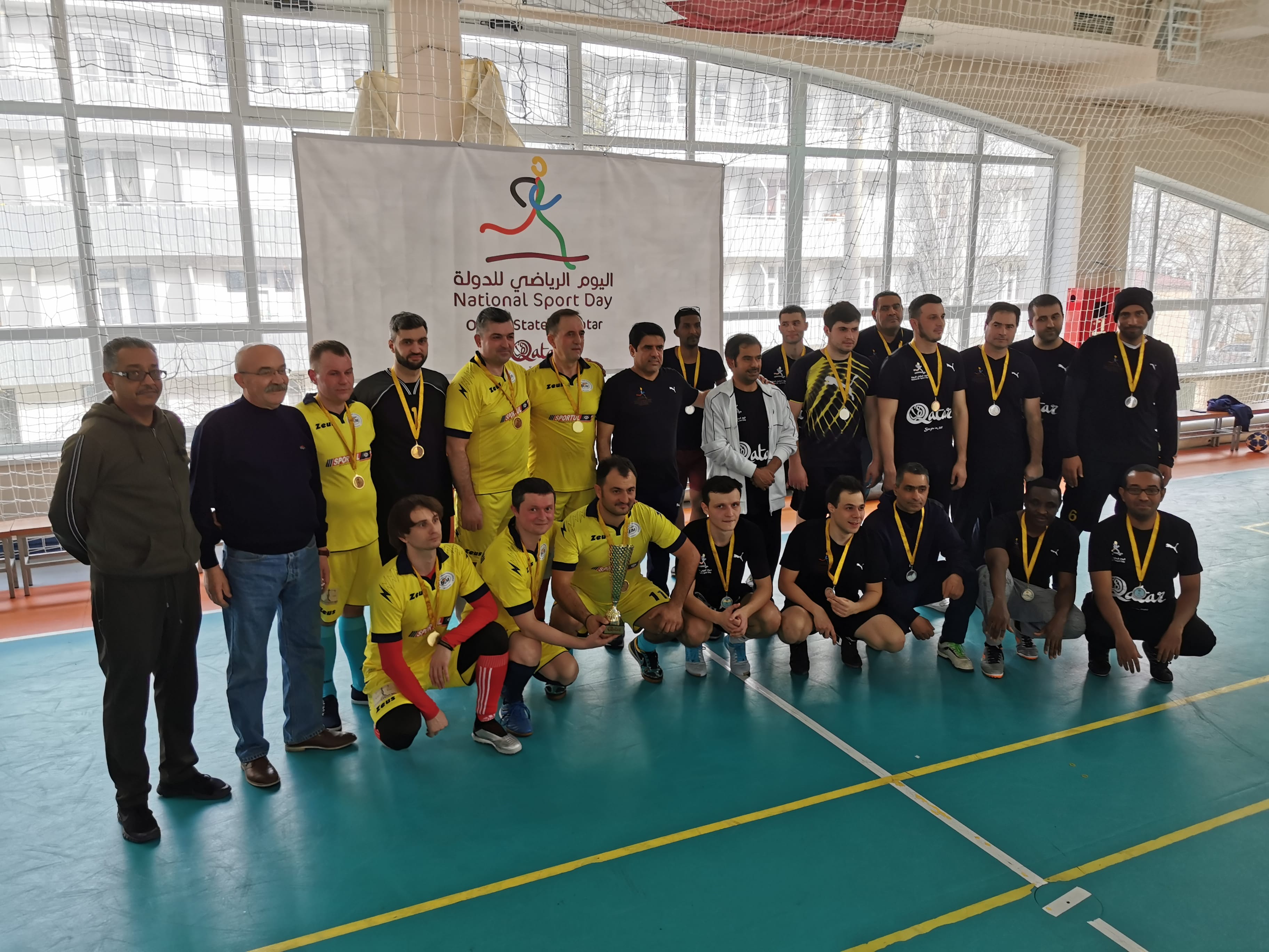 Prietenia a învins la meciul amical disputat între echipa ULIM și echipa Ambasadei Statului Qatar
