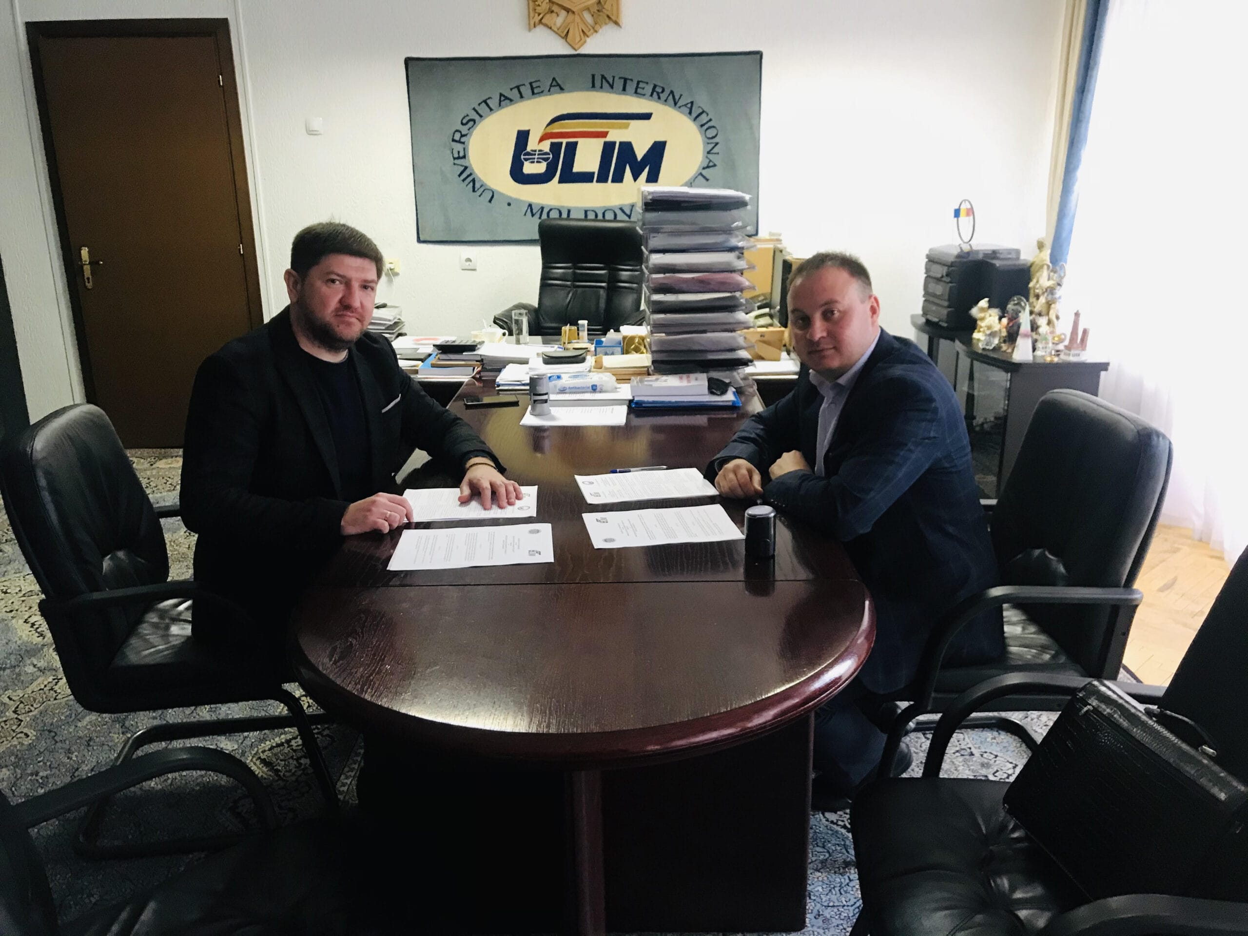 La ULIM s-a aflat în vizită de lucru dl. Serghei Captalan, Directorul Agenției de Cooperare Transfrontalieră „Euroregiunea Dunărea de Jos”