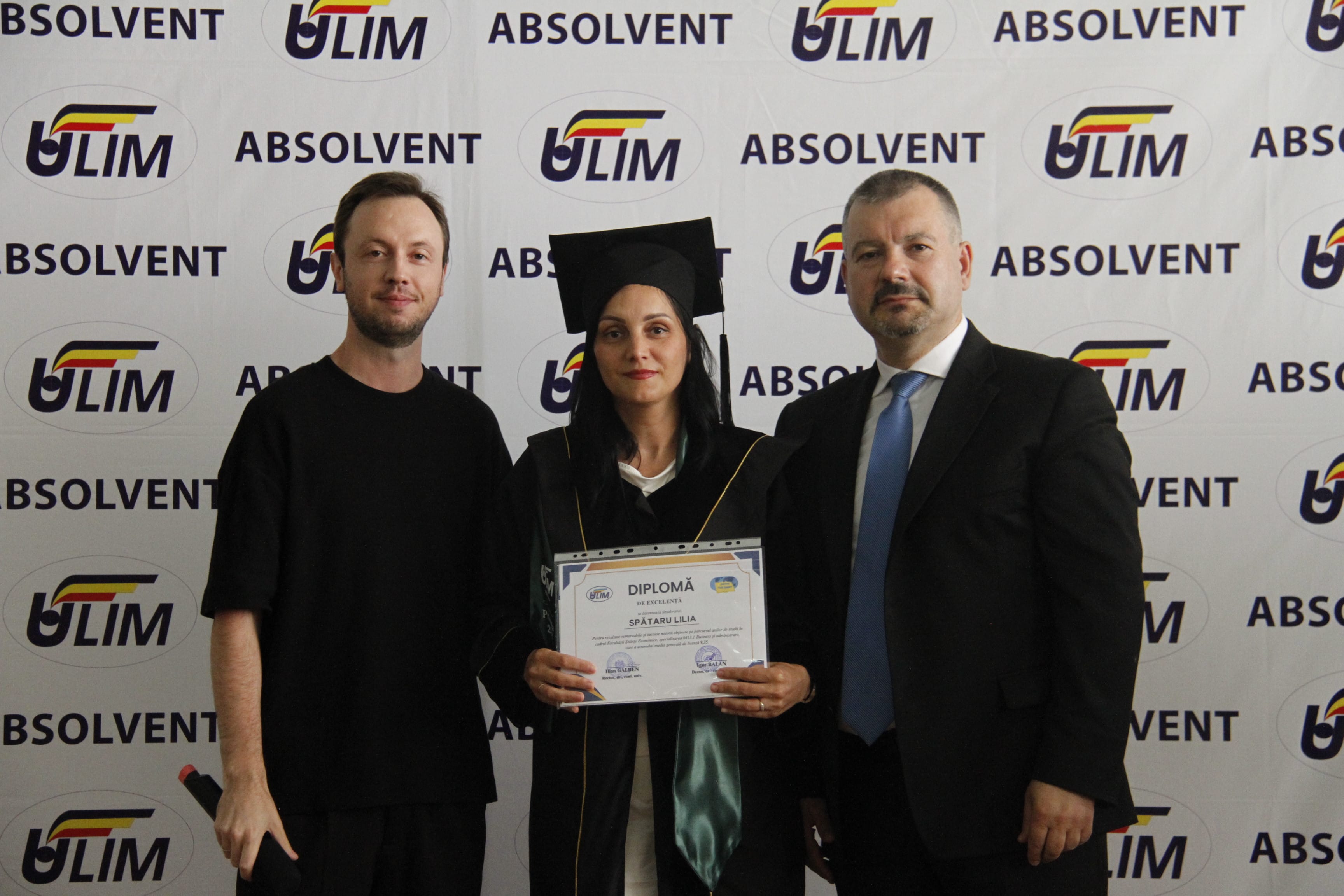 Ceremonia de decernare a Diplomelor de Licență, Facultatea Științe Economice